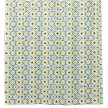 Custom Colour Diamond Floral Pattern