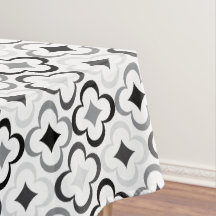 Custom Colour Diamond Floral Pattern