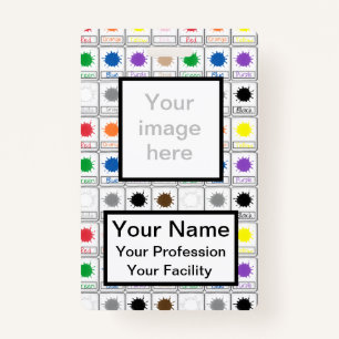 Custom Colour Flash Cards - School Series Badge ID Badge