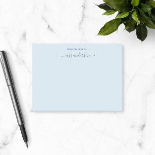 Custom Colour From The Desk Of Teacher Trendy Post-it Notes