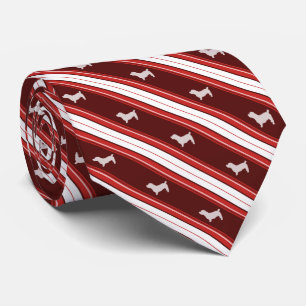 Custom Colour Glen of Imaal Terrier Stripe Tie