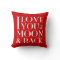 Custom Colour I Love you to the moon & back