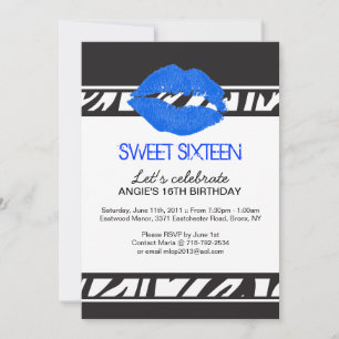 Custom Colour Invitation