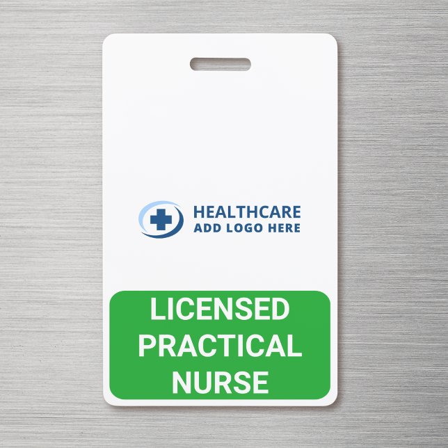 Custom Colour Medical Role Nurse LPN Companion ID Badge (Creator Uploaded)