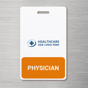 Custom Colour Medical Role Recognition Companion ID Badge