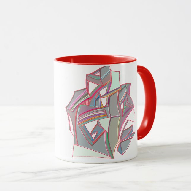 Custom Colour Mug (Front Right)
