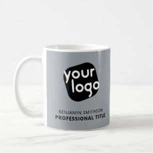 Custom Colour Name Title Add Your Logo Here Brande Coffee Mug
