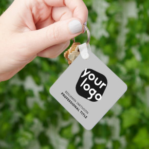 Custom Colour Name Title Add Your Logo Here Brande Key Ring