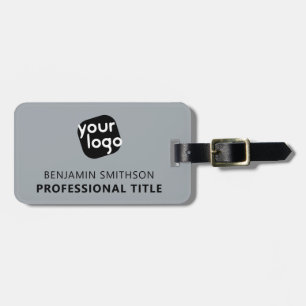Custom Colour Name Title Add Your Logo Here Brande Luggage Tag