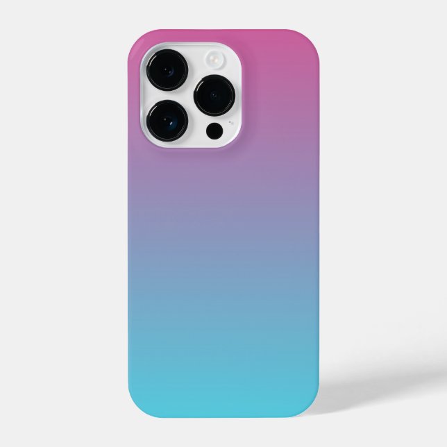 Custom Colour Ombre iPhone Case (Back)