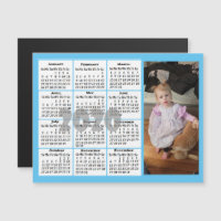 Custom Colour Photo Mini Calendar