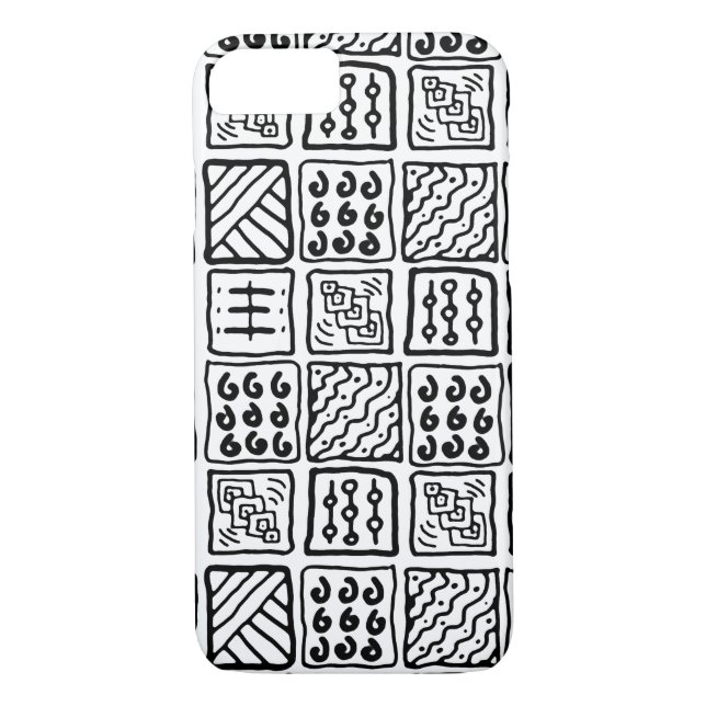 Custom Colour Primitive Design Case (Back)