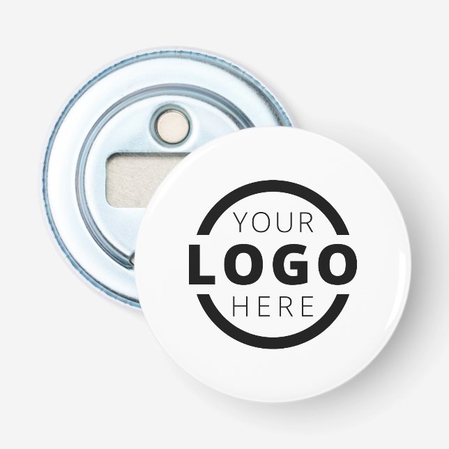 Custom Colour Promotional Business Logo Branded Bottle Opener (Front)