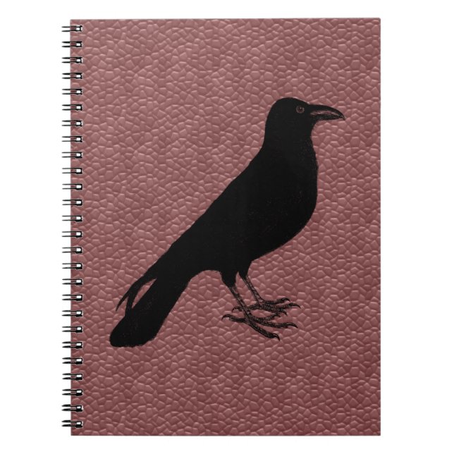 Custom Colour Raven Notebook (Front)