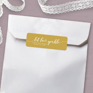 Custom Colour Relax Script Let love Sparkle Weddin