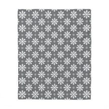 Custom Colour Simple Snowflake Pattern