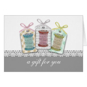 Custom colour spools of thread sewing seamstress