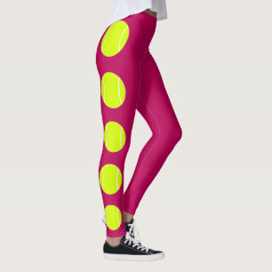 Custom Colour Tennis Ball Leggings