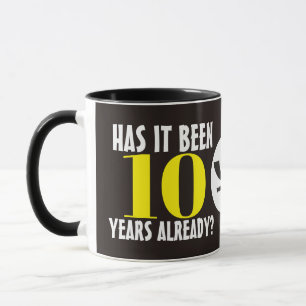 Custom colour UNIVERSAL employee anniversary coffe Mug