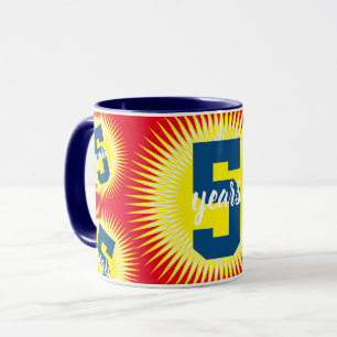 Custom colour UNIVERSAL employee anniversary coffe Mug
