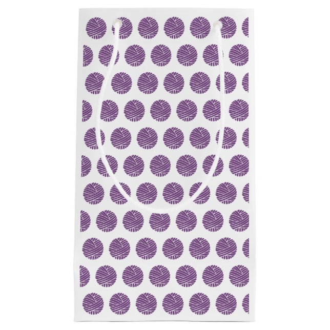 Custom Colour Yarn Small Gift Bag (Front)