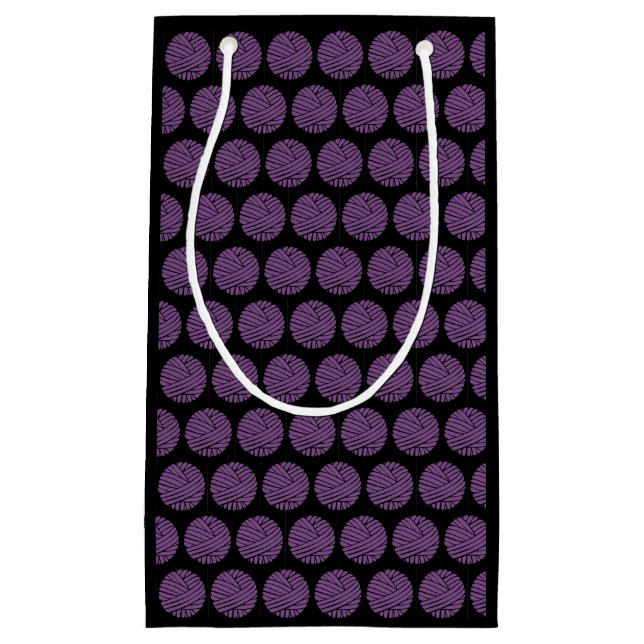 Custom Colour Yarn Small Gift Bag (Front)