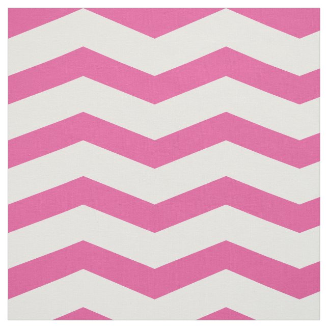 Custom colour zig zag stripe chevron pattern fabric (Swatch)