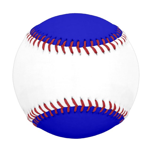 Custom coloured So Blue Baseball (Back)