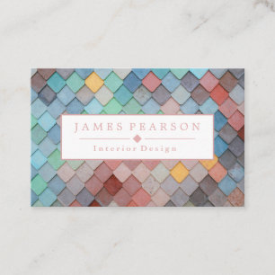 Custom Colourful Abstract Modern Business Cards