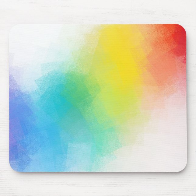 Custom Colourful Abstract Trendy Modern Template Mouse Mat (Front)