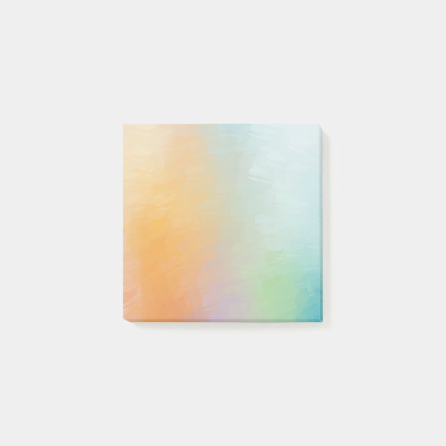 Custom Colourful Blank Elegant Modern Template Post-it Notes (Front)