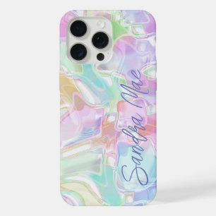 Custom Colourful Cute Fun Summer Watercolor Patter iPhone 15 Pro Max Case