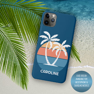 Custom Colourful Tropical Island Beach Ocean Sunse iPhone 11 Pro Max Case