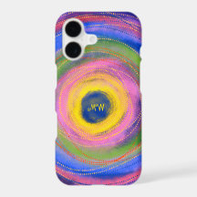 Custom Colourful vibrant Mandala Circles