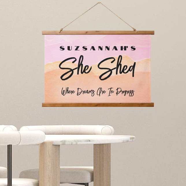 Custom Colourful Watercolor Background Wall Hanging Tapestry (Creator Uploaded)