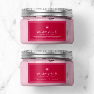 Custom Colours Add Logo Script Lines Product Label