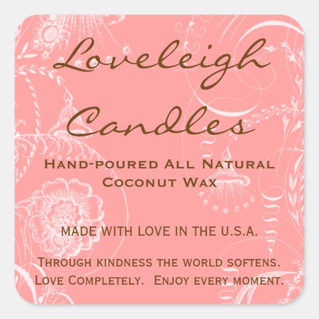 Custom Colours Vintage Toile Stickers (Front)