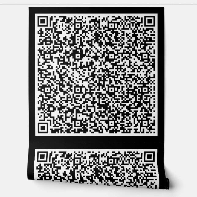Custom Colours Your Own Design Scan QR Code Wallpaper (Unrolling)