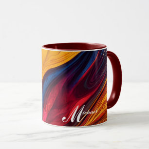 Custom Combo Marble Mug