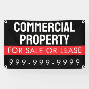 Custom Commercial Space Lease Sign Business