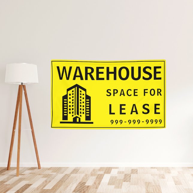 Custom Commercial Warehouse Space for Lease Banner (Creator Uploaded)