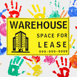 Custom Commercial Warehouse Space for Lease Banner