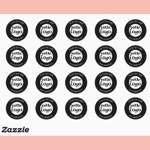 Custom Company Branded Business Logo Classic Round Sticker