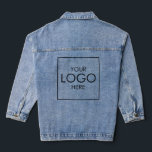 Custom Company Branded Business Logo Customised Denim Jacket<br><div class="desc">Elevate your business's style and unity with our "Custom Company Sweatshirt Business Logo Customised Denim Jacket." This personalised jacket is the perfect gift for business owners and employees, serving as a symbol of unity and brand loyalty. You can customise these jackets with your company's logo, making them a unique and...</div>