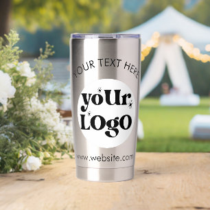 Custom Company Branded Business Logo Insulated Tumbler