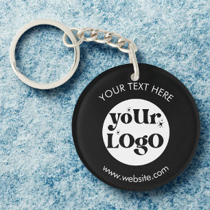 Custom Company Branded Business Logo Key Ring
