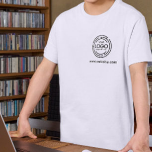 Custom Company Branded Business Logo  T-Shirt