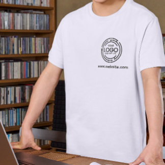 Custom Company Branded Business Logo  T-Shirt