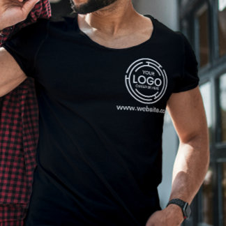 Custom Company Branded Business Logo  T-Shirt