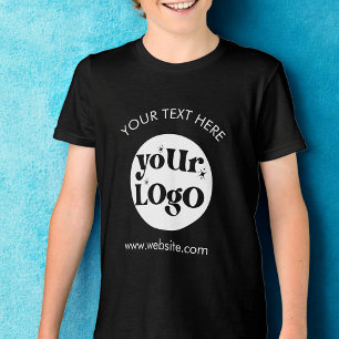 Custom Company Branded Business Logo Tri-Blend Shirt